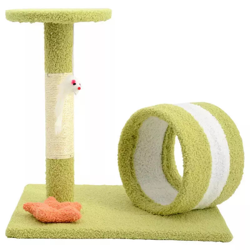 Cat Tree Tower Condo Furniture Scratching Post Pet Kitty Play Hammock House