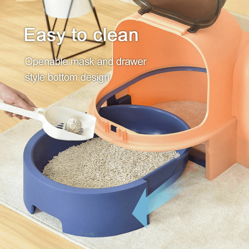 PAKEWAY Star Tunnel Cat Litter Box (2 colors) - Cat Factory Au