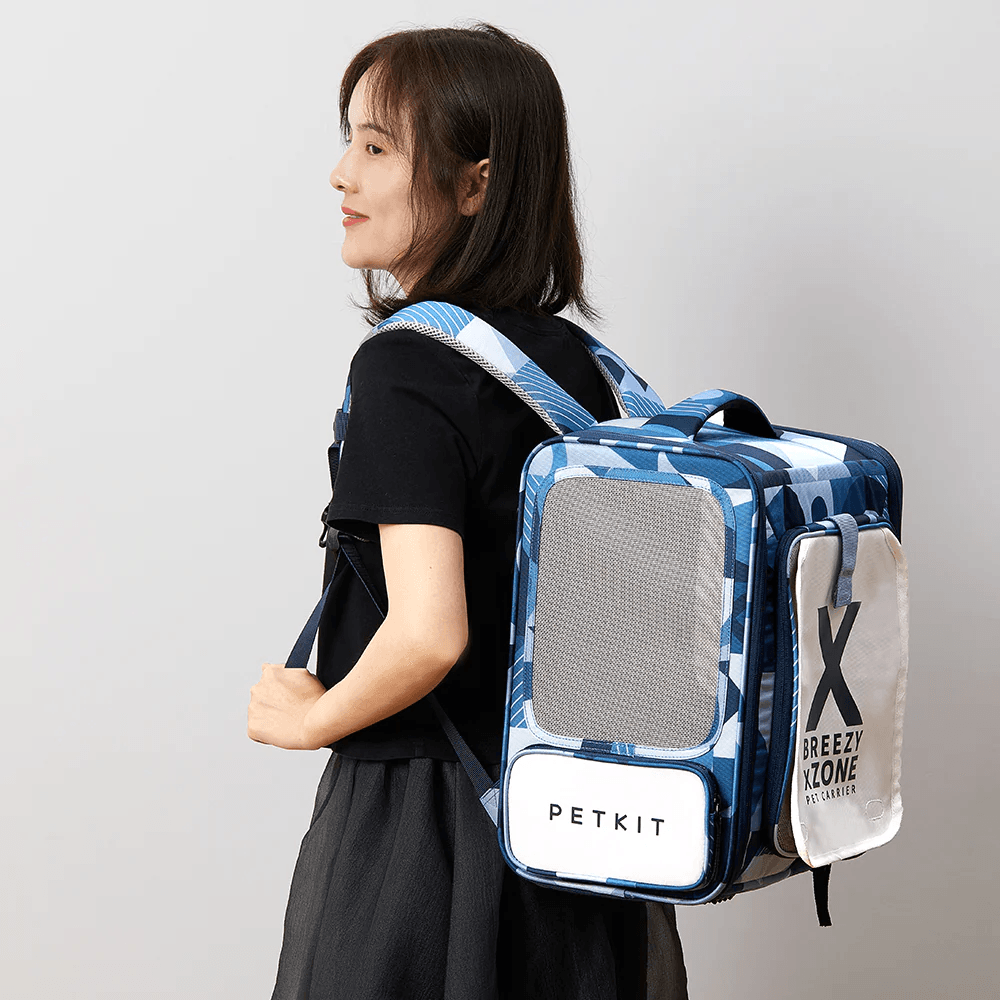 PETKIT Breezy X ZONE Blue Pet Carrier - Cat Factory Au