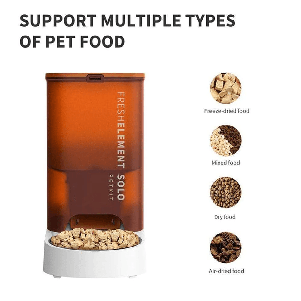 PETKIT Fresh Element Orange SOLO Pet Feeder - Cat Factory Au