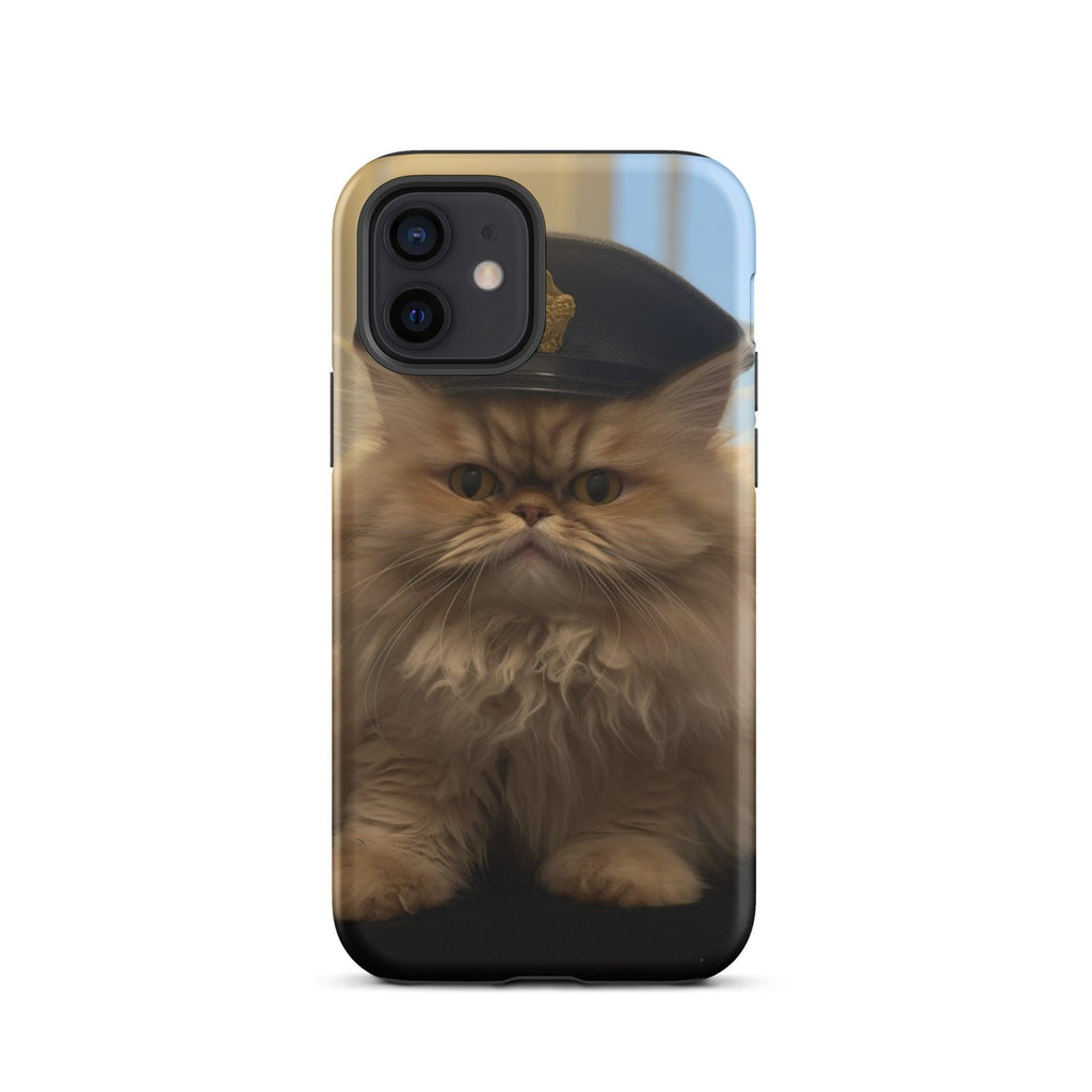 Tough Case for iPhone® - "Journey with Boss" - Cat Factory Au