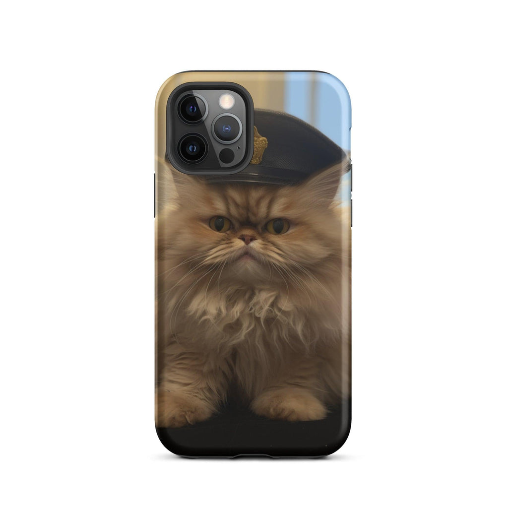 Tough Case for iPhone® - "Journey with Boss" - Cat Factory Au