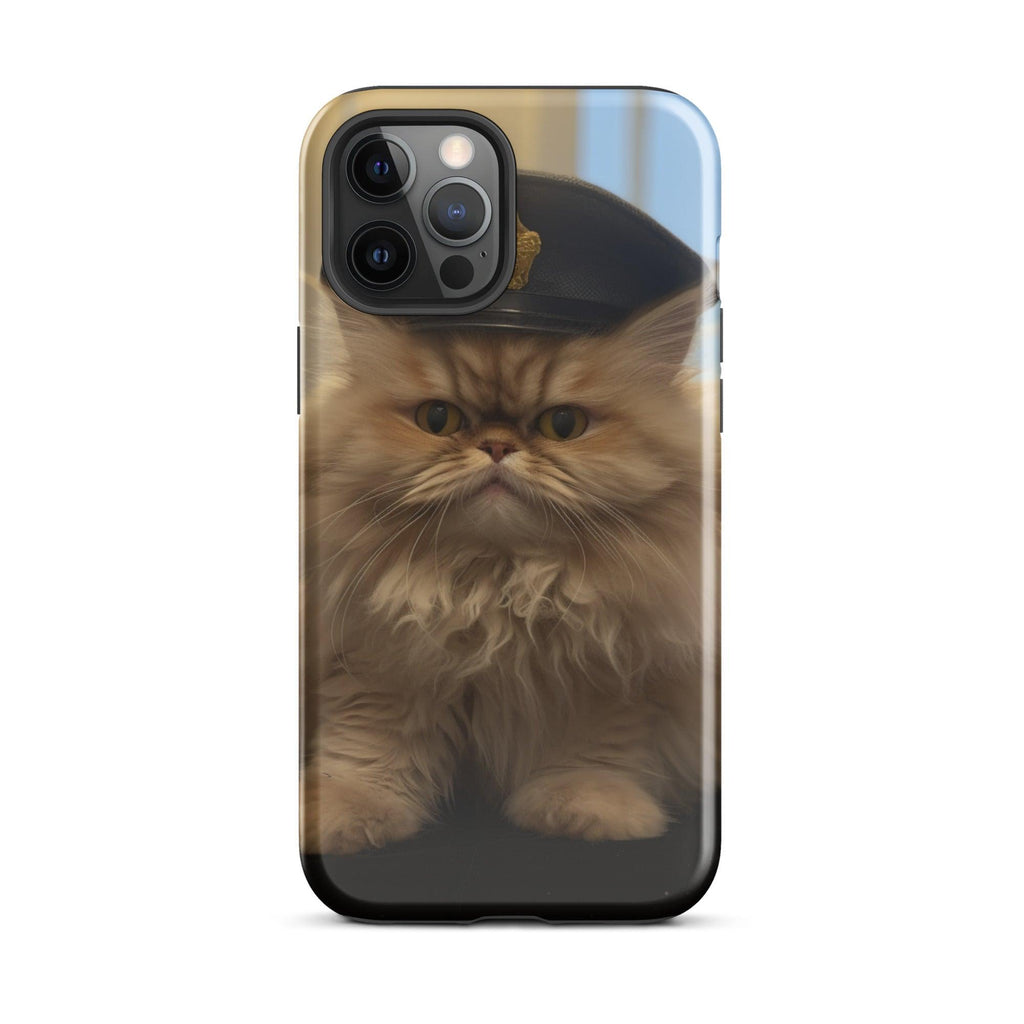 Tough Case for iPhone® - "Journey with Boss" - Cat Factory Au