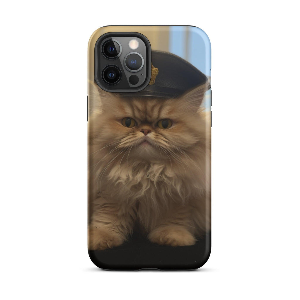 Tough Case for iPhone® - "Journey with Boss" - Cat Factory Au