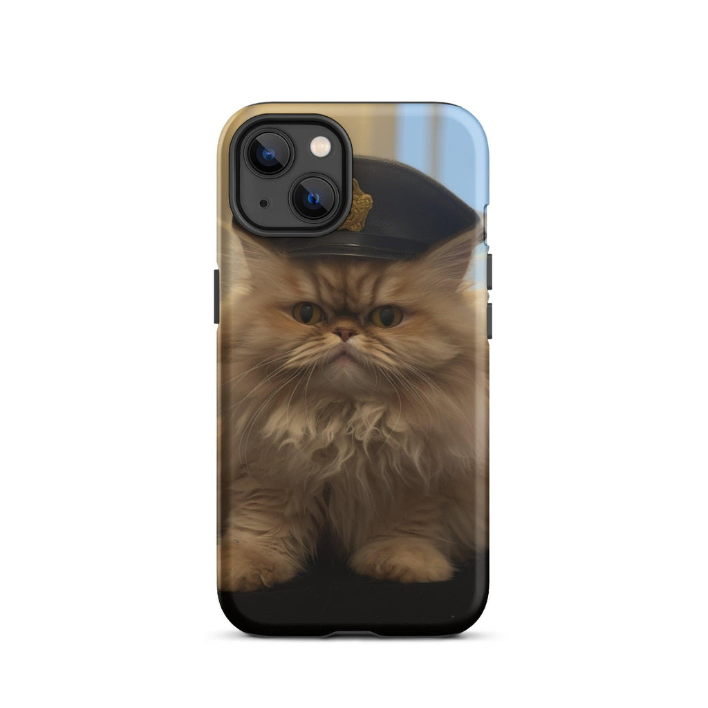 Tough Case for iPhone® - "Journey with Boss" - Cat Factory Au