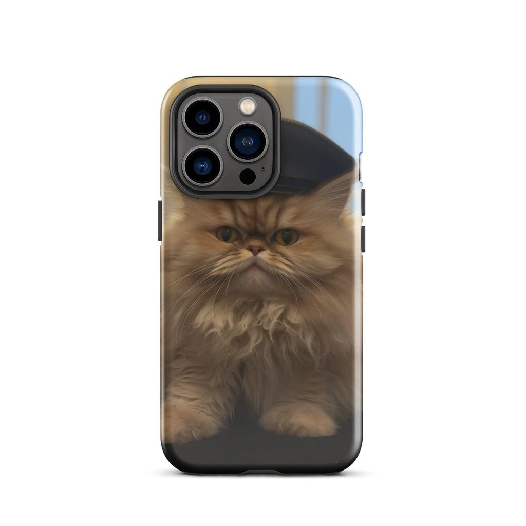 Tough Case for iPhone® - "Journey with Boss" - Cat Factory Au