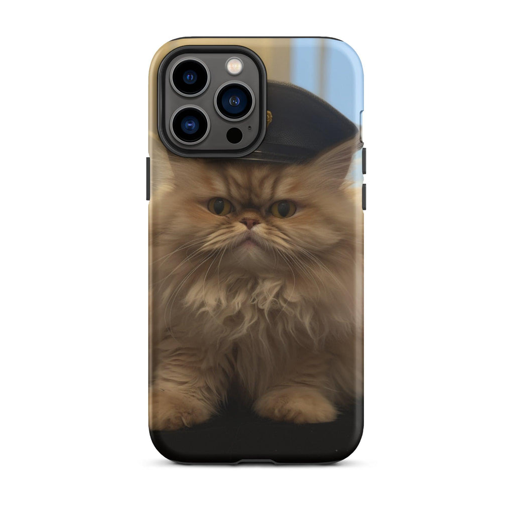 Tough Case for iPhone® - "Journey with Boss" - Cat Factory Au