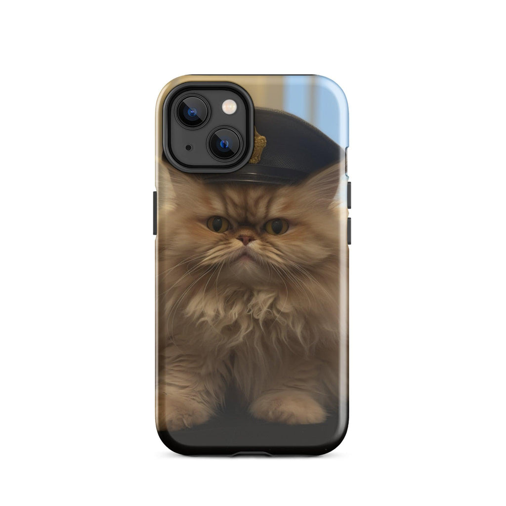 Tough Case for iPhone® - "Journey with Boss" - Cat Factory Au