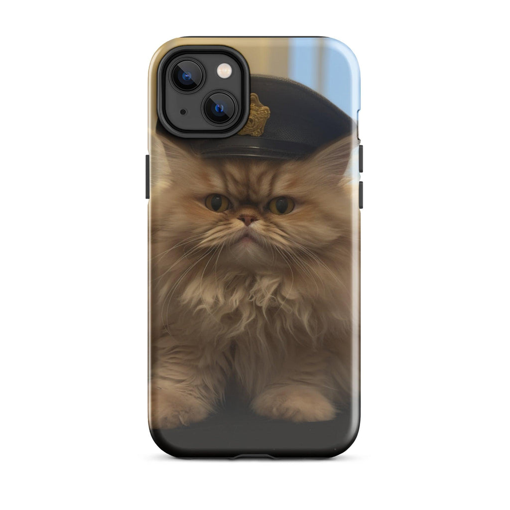 Tough Case for iPhone® - "Journey with Boss" - Cat Factory Au