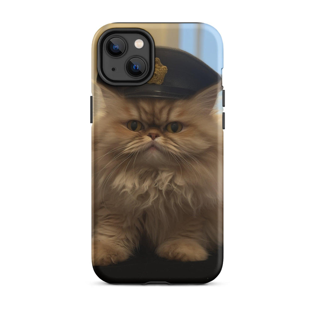 Tough Case for iPhone® - "Journey with Boss" - Cat Factory Au