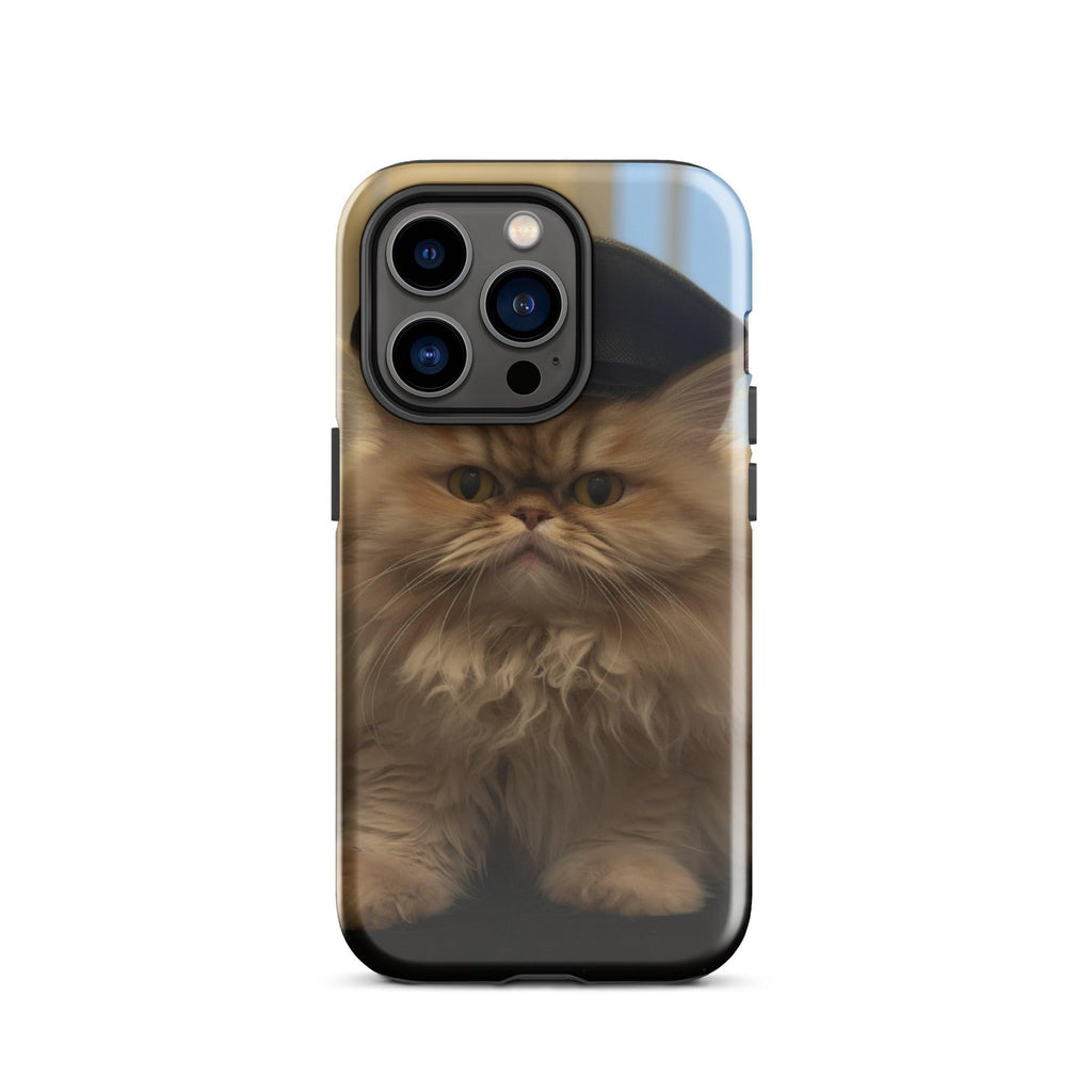 Tough Case for iPhone® - "Journey with Boss" - Cat Factory Au