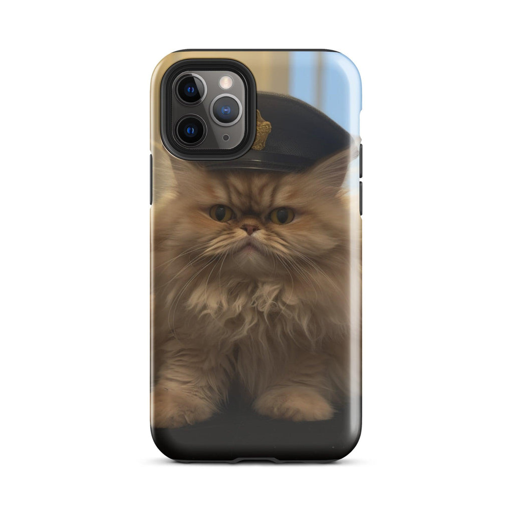 Tough Case for iPhone® - "Journey with Boss" - Cat Factory Au