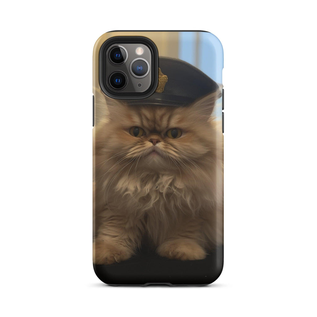 Tough Case for iPhone® - "Journey with Boss" - Cat Factory Au