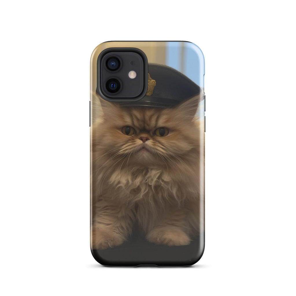 Tough Case for iPhone® - "Journey with Boss" - Cat Factory Au