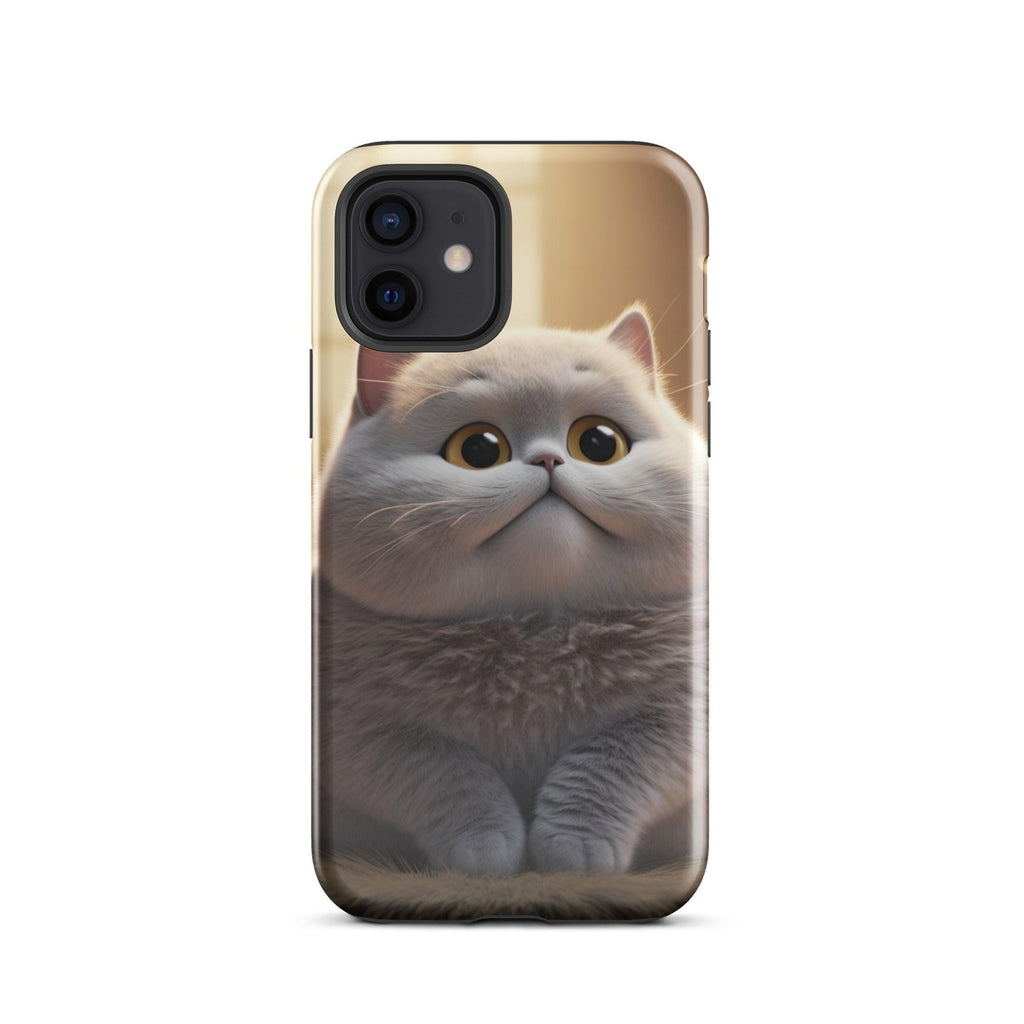 Tough Case for iPhone® - "Journey with Bulu Blu" - Cat Factory Au