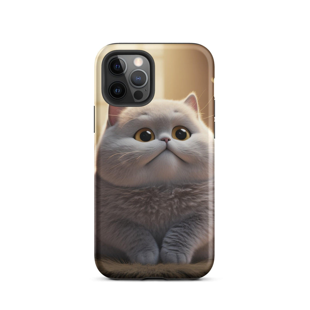 Tough Case for iPhone® - "Journey with Bulu Blu" - Cat Factory Au