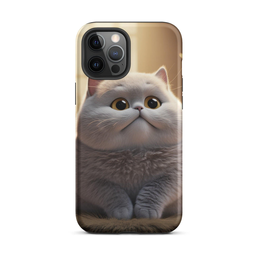 Tough Case for iPhone® - "Journey with Bulu Blu" - Cat Factory Au