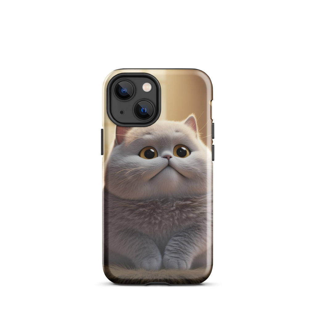 Tough Case for iPhone® - "Journey with Bulu Blu" - Cat Factory Au