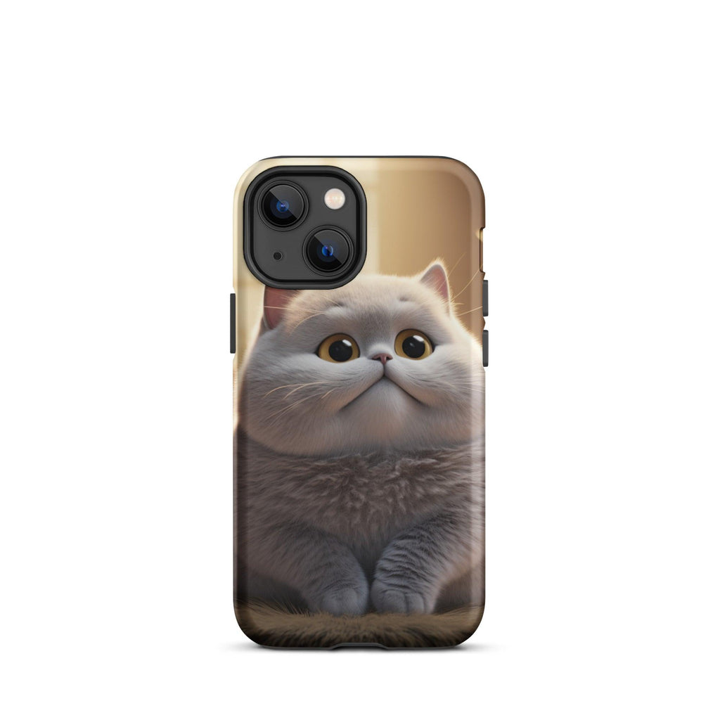 Tough Case for iPhone® - "Journey with Bulu Blu" - Cat Factory Au