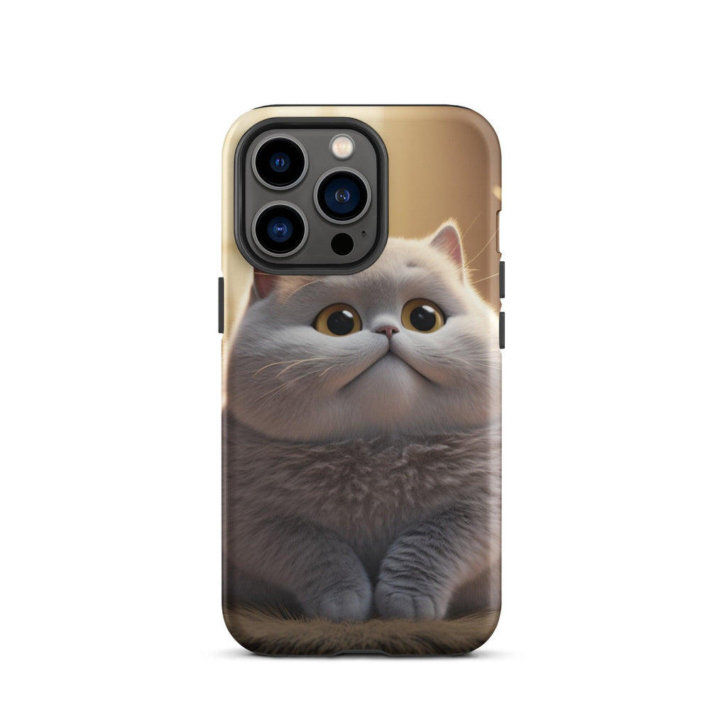 Tough Case for iPhone® - "Journey with Bulu Blu" - Cat Factory Au