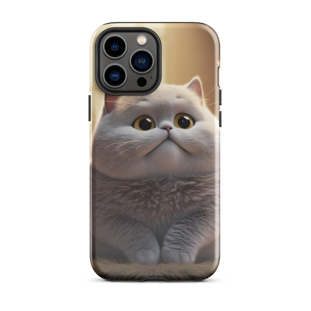 Tough Case for iPhone® - "Journey with Bulu Blu" - Cat Factory Au