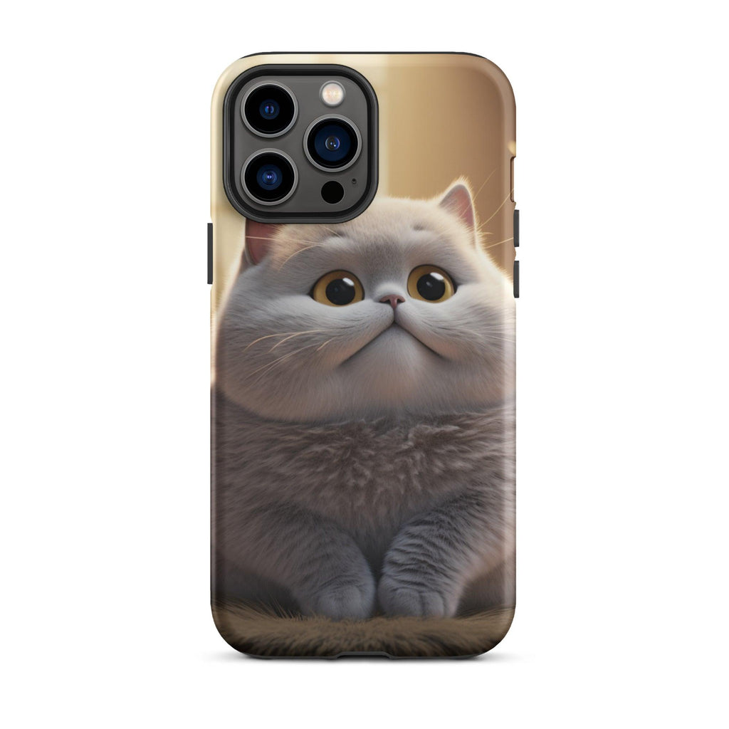 Tough Case for iPhone® - "Journey with Bulu Blu" - Cat Factory Au