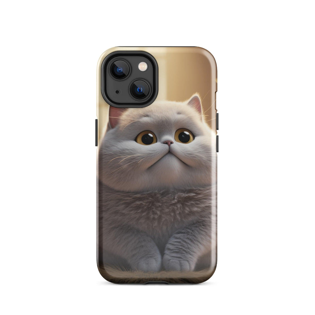 Tough Case for iPhone® - "Journey with Bulu Blu" - Cat Factory Au