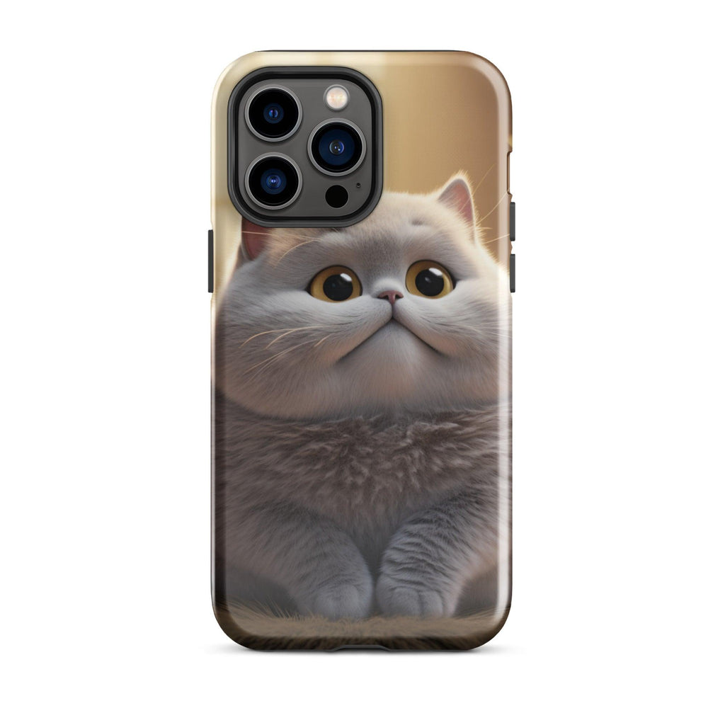 Tough Case for iPhone® - "Journey with Bulu Blu" - Cat Factory Au