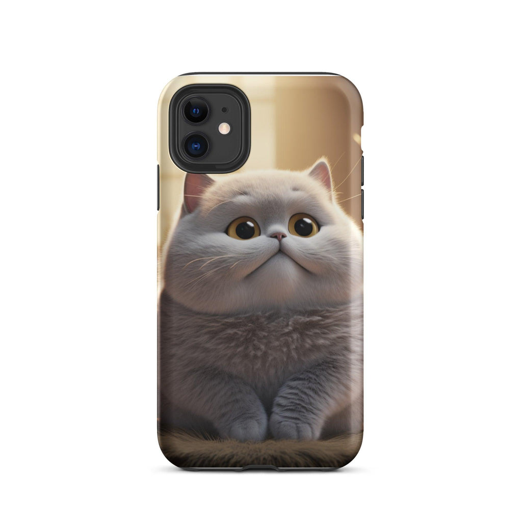 Tough Case for iPhone® - "Journey with Bulu Blu" - Cat Factory Au