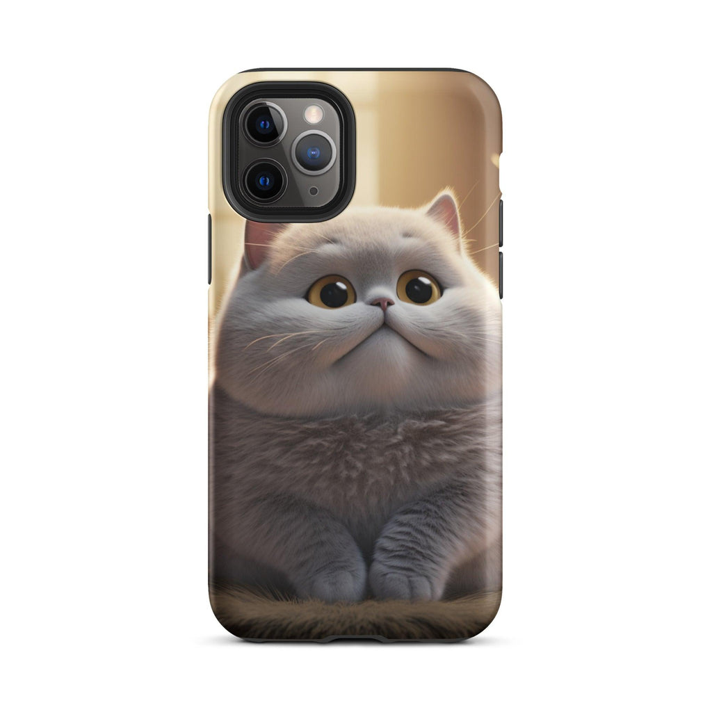 Tough Case for iPhone® - "Journey with Bulu Blu" - Cat Factory Au