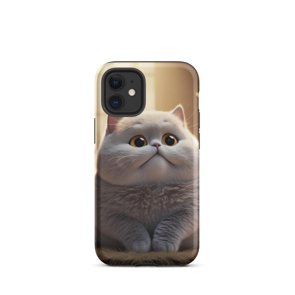 Tough Case for iPhone® - "Journey with Bulu Blu" - Cat Factory Au