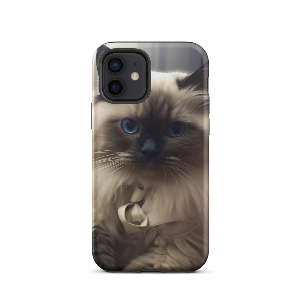 Tough Case for iPhone® - "Journey with Coins" - Cat Factory Au