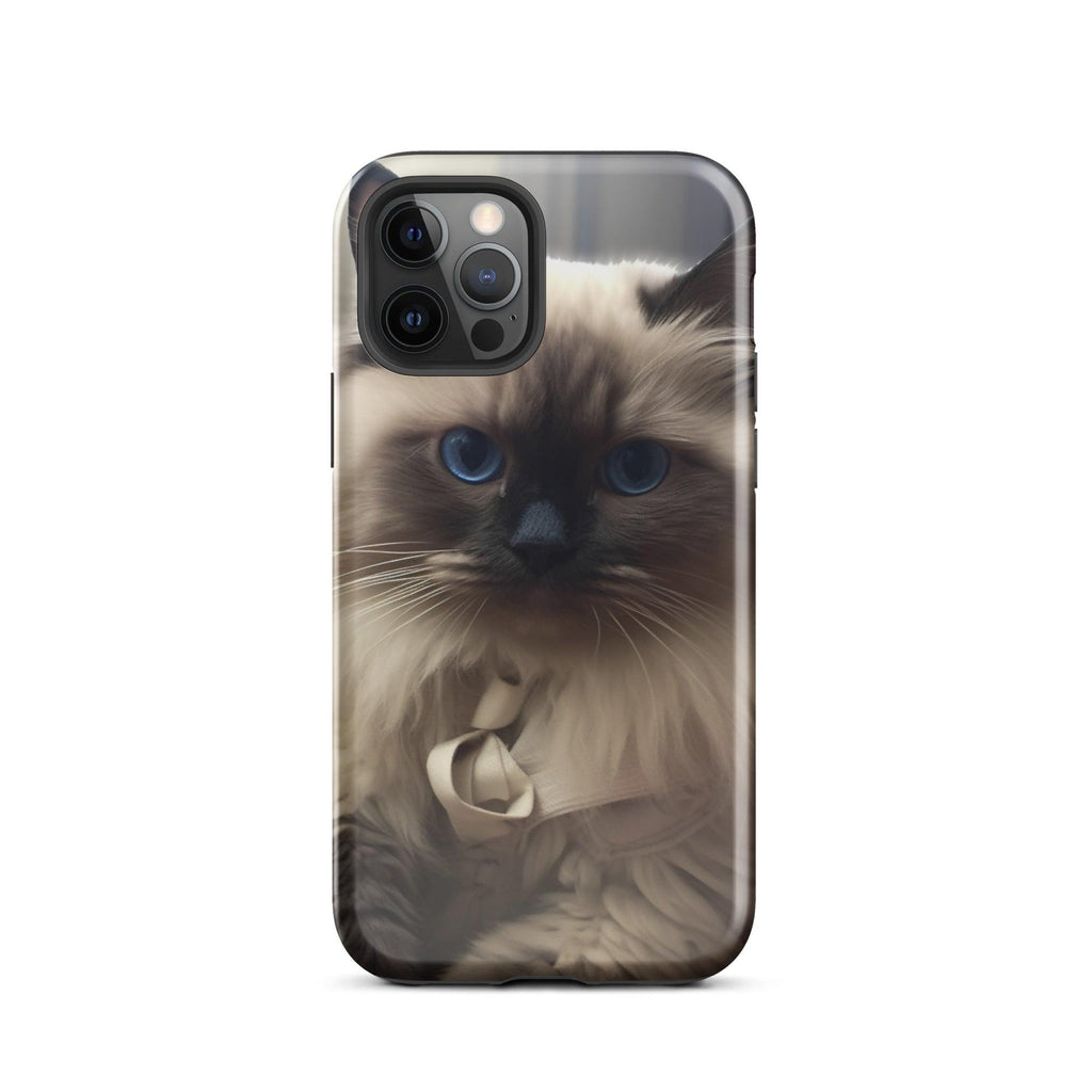 Tough Case for iPhone® - "Journey with Coins" - Cat Factory Au