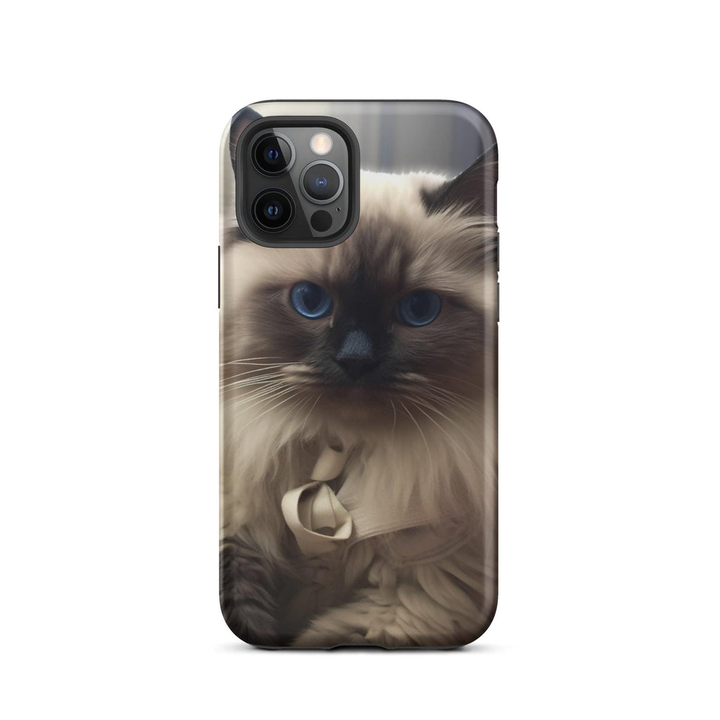 Tough Case for iPhone® - "Journey with Coins" - Cat Factory Au