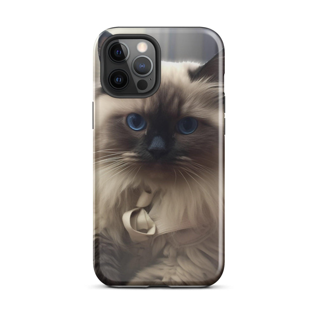 Tough Case for iPhone® - "Journey with Coins" - Cat Factory Au