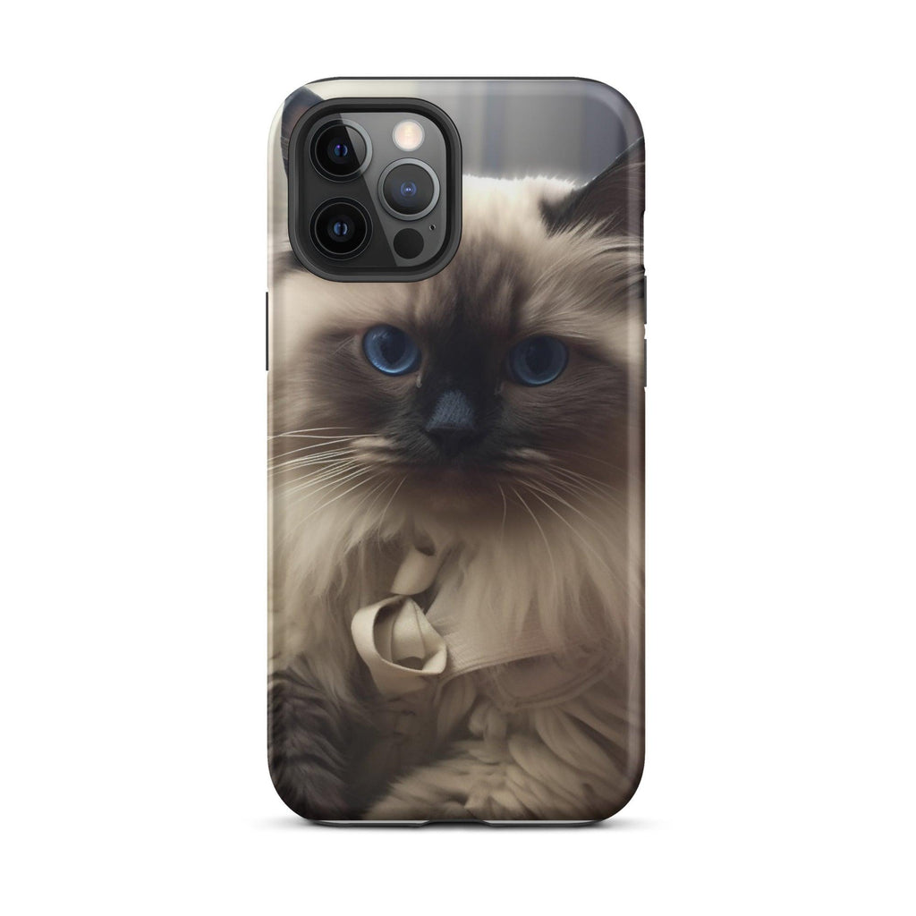 Tough Case for iPhone® - "Journey with Coins" - Cat Factory Au