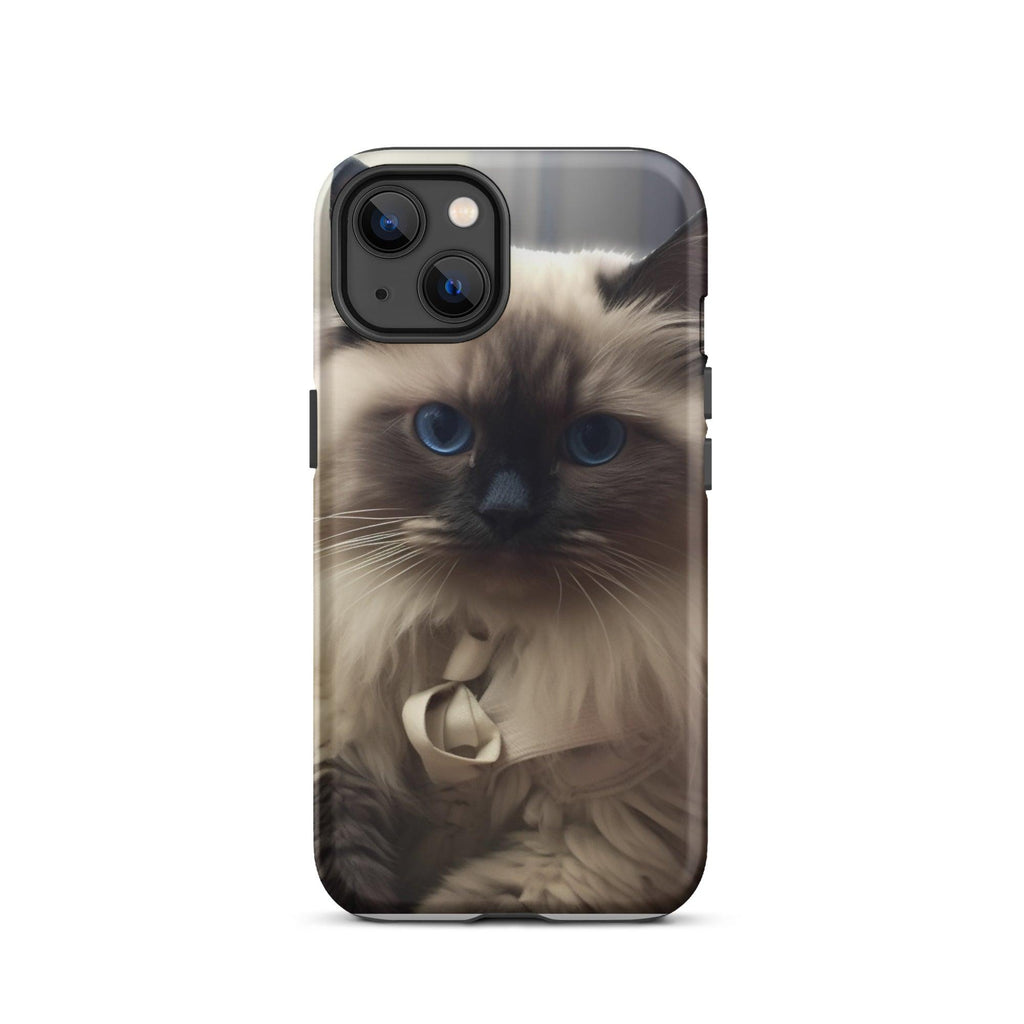 Tough Case for iPhone® - "Journey with Coins" - Cat Factory Au