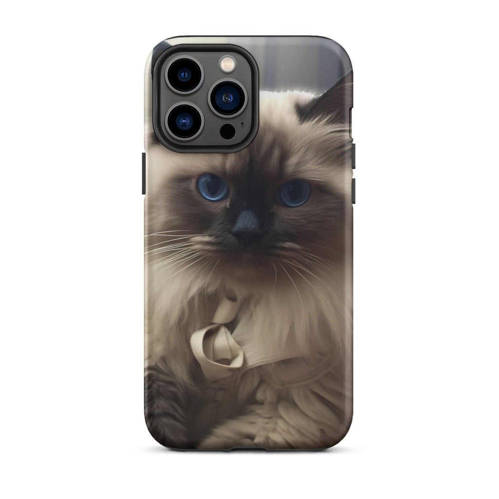 Tough Case for iPhone® - "Journey with Coins" - Cat Factory Au