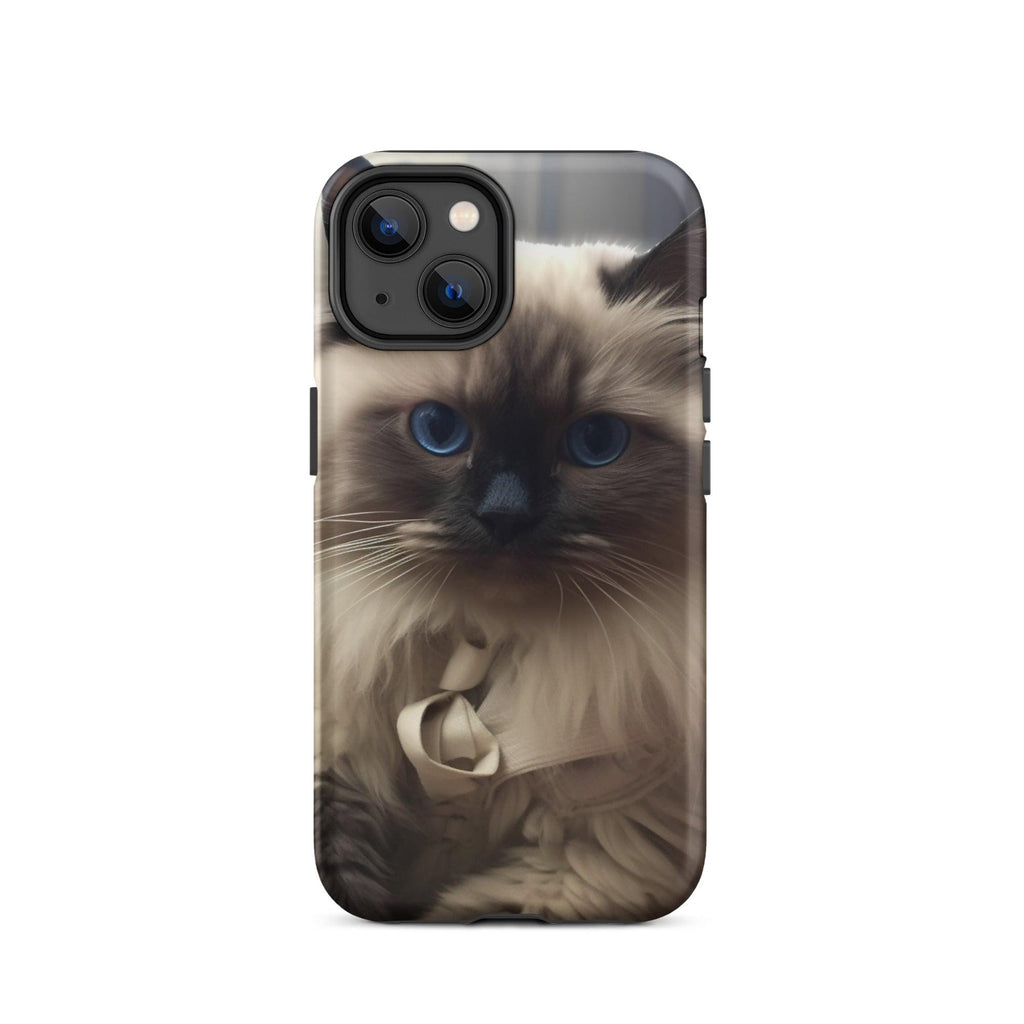 Tough Case for iPhone® - "Journey with Coins" - Cat Factory Au