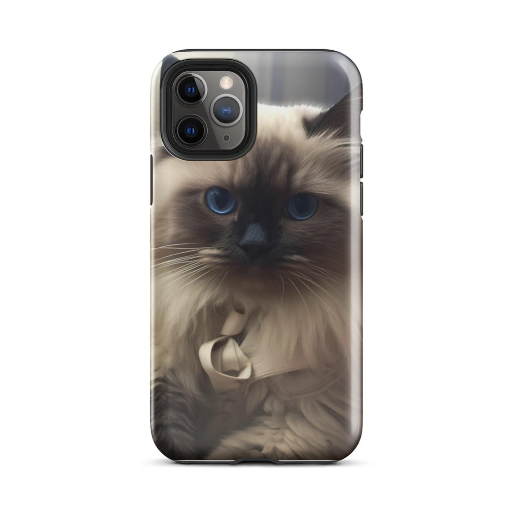 Tough Case for iPhone® - "Journey with Coins" - Cat Factory Au