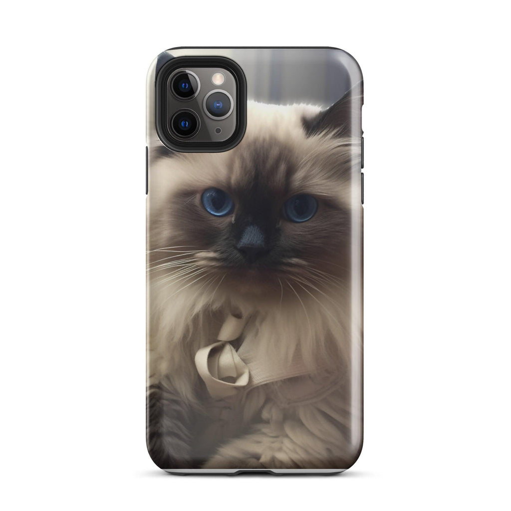 Tough Case for iPhone® - "Journey with Coins" - Cat Factory Au