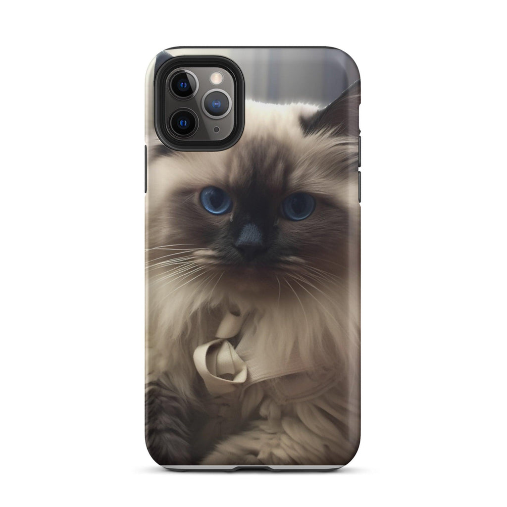 Tough Case for iPhone® - "Journey with Coins" - Cat Factory Au