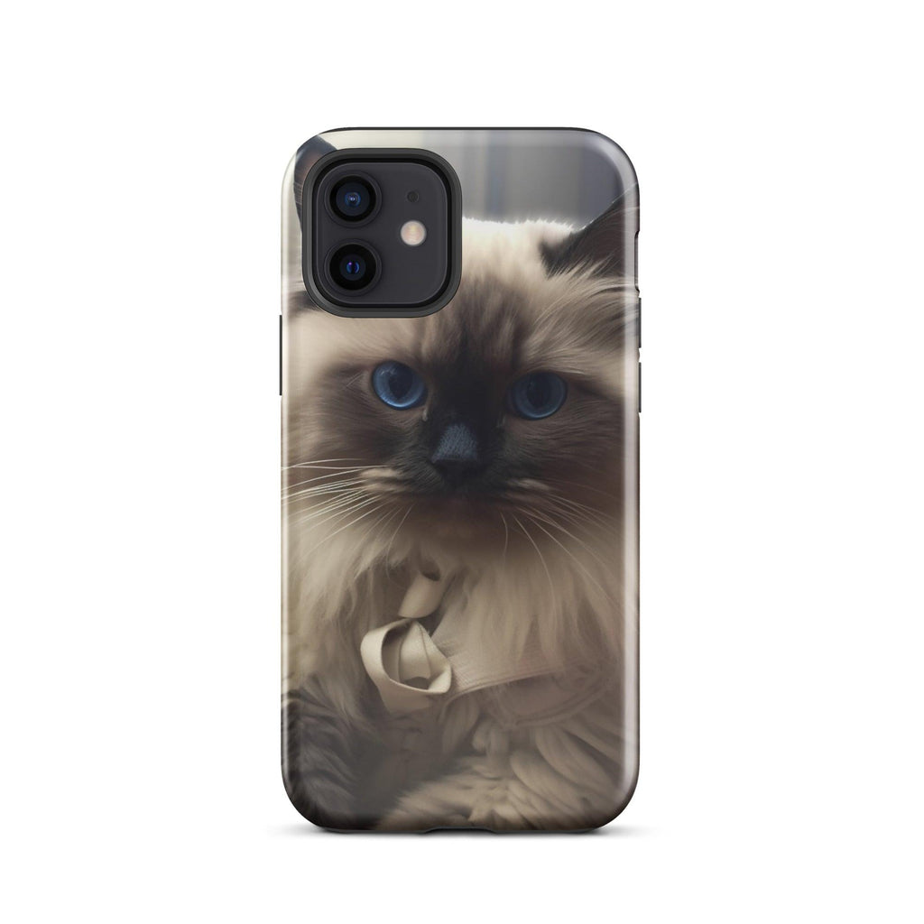 Tough Case for iPhone® - "Journey with Coins" - Cat Factory Au