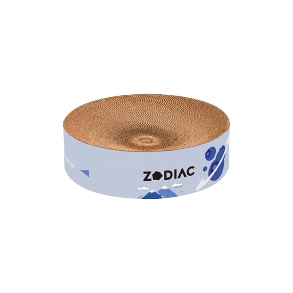 ZODIAC Round Cat Scratchers 40x40x10cm - Cat Factory Au