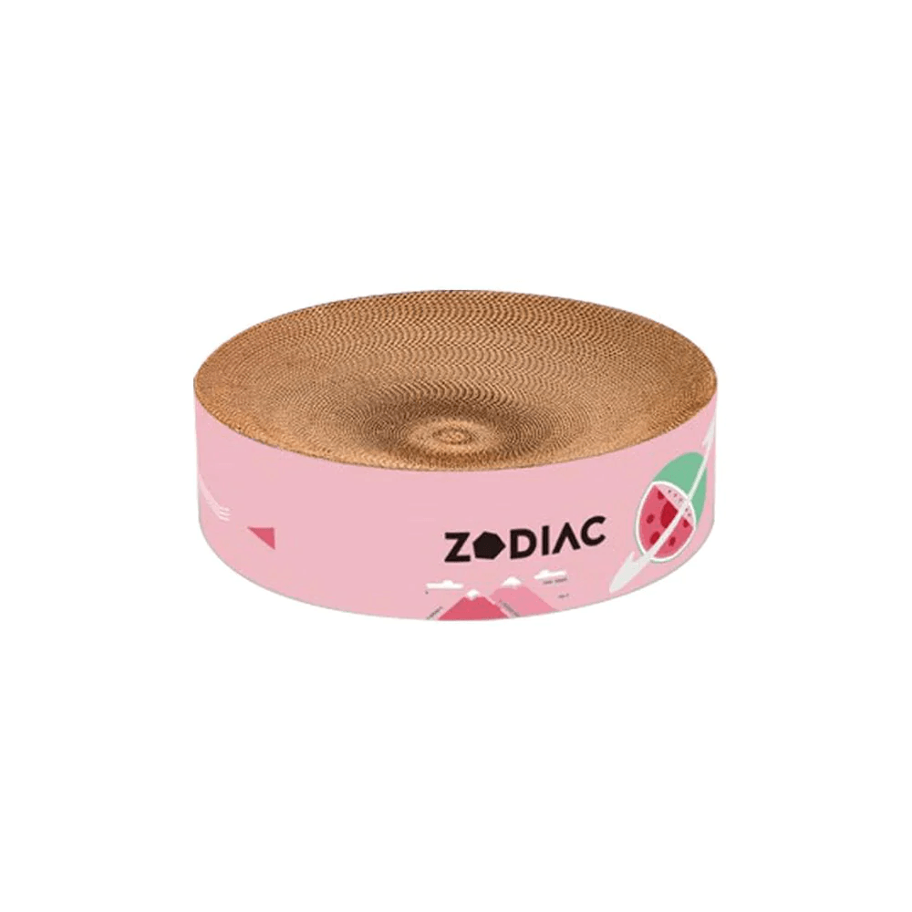 ZODIAC Round Cat Scratchers 40x40x10cm - Cat Factory Au